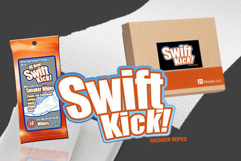 Swiftkick Sneaker/Leather Seat Wipes - 10 Pack - Boosted Autosports PTY LTD - 1