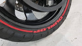 0.5" Inch Super Stretch Tredwear Custom Race Font Tyre Lettering