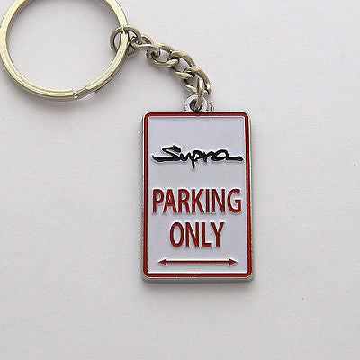 Supra Parking Only Keyring - 