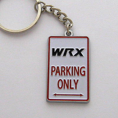 WRX Parking Only Keyring - 