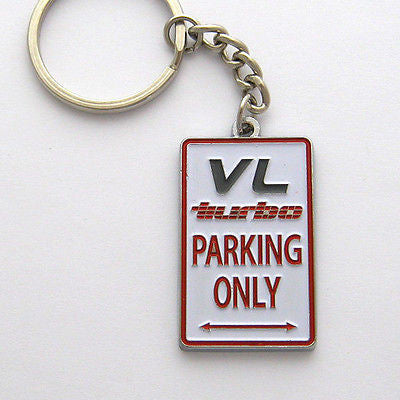VL Turbo Parking Only Keyring - 