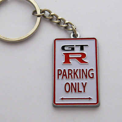 GTR Parking Only Keyring - 