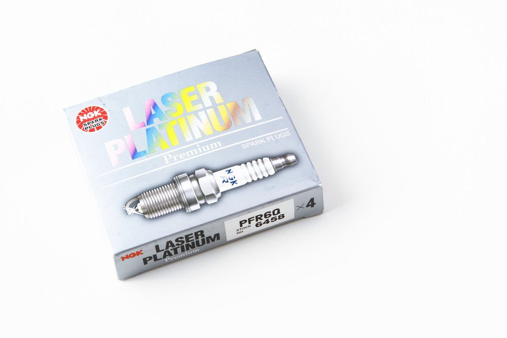 NGK PFR6Q Laser Platinum Spark Plugs - Set of 4 - 6458 (OEM 101000063AA) - Boosted Autosports PTY LTD