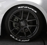 Kit 13 Designer Series TredWear Tyre Lettering Kit - Boosted Autosports PTY LTD