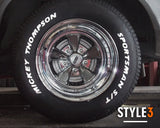 Kit 12 Designer Series TredWear Tyre Lettering Kit - Boosted Autosports PTY LTD - 2