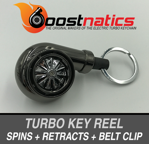 Boostnatics Turbo Key Reel - Black - Boosted Autosports PTY LTD - 1